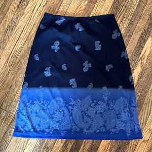 🔥Vintage Express Lined A-Line Skirt in SZ M.